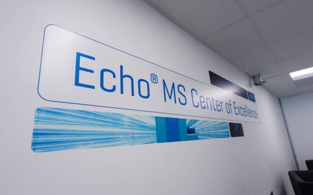 Echo MS Center of excellence sign
