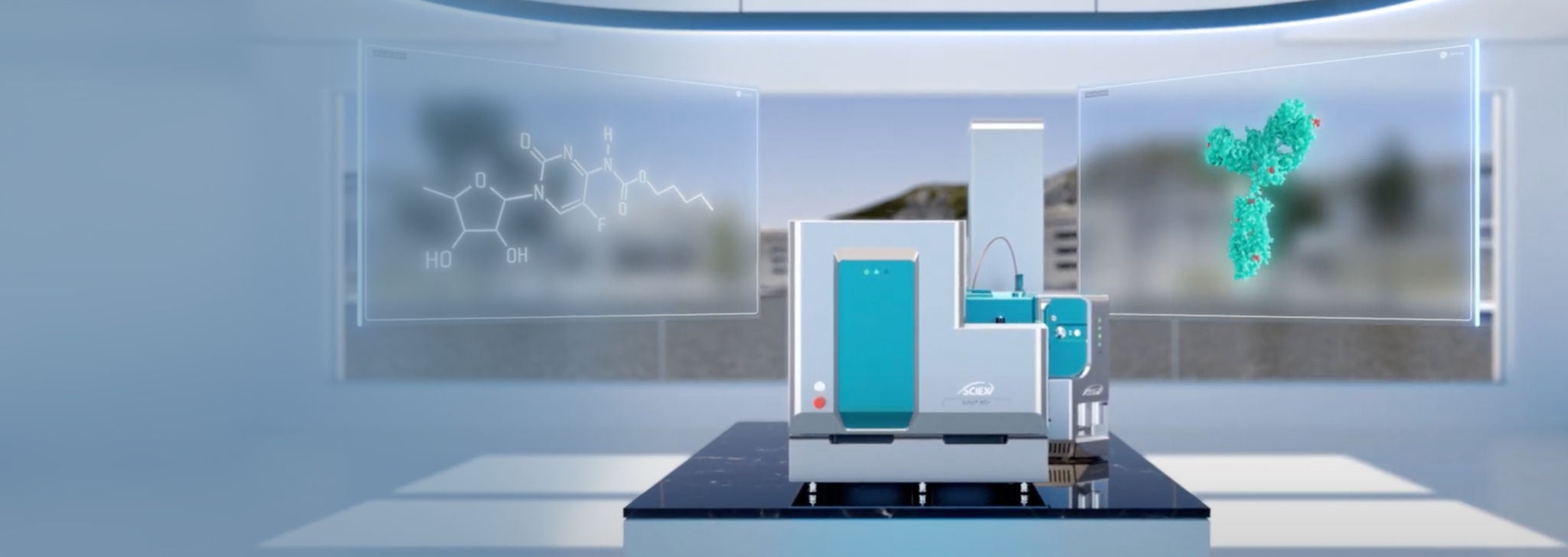 Echo® MS+ system with ZenoTOF 8600 system