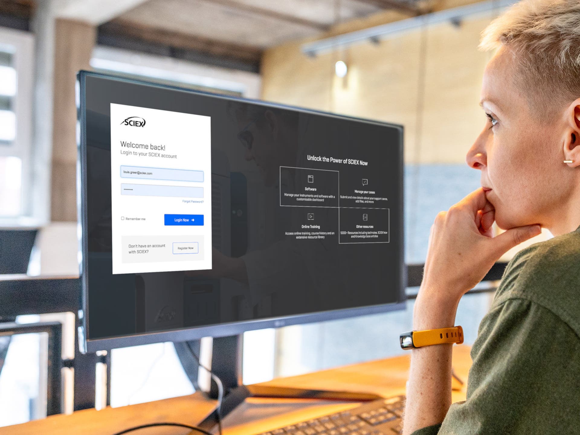 SCIEX Now support network 